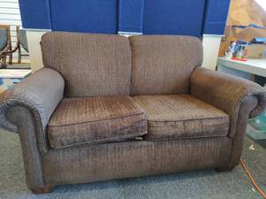 Brown Loveseat