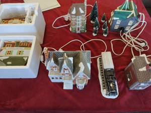 Collection of Dickens Villages