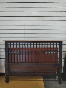Two Headboards with Bed Rails & Slats