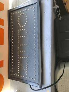 Two Open Signs
