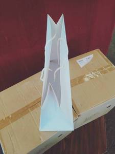 2 Boxes of White Gift Bags