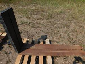 lot 23 image: 1 - Set of Shaft Forks - 2 x 6 x 60