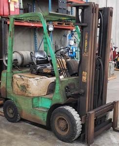lot 9A image: 1998 Mitsubishi FG15B Forklift