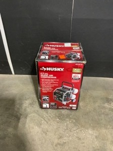 Husky 4.5 Gal. Portable Electric-Powered Silent Air Compressor. See Pictures