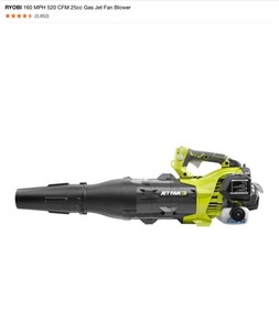 Out of Box Used Leaf blowers. Gas and Electric. Various conditions. See Pictures