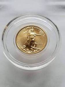 2016 US $5 GOLD EAGLE 110th OZ. GOLD
