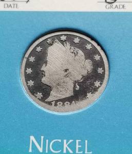 1884 US LIBERTY NICKEL