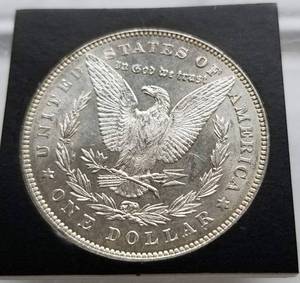 1878 7 TAIL FEATHERS REV OF 78 MORGAN SILVER DOLLAR BU-UNC