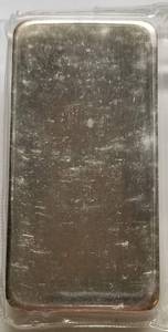 10 TROY OZ. .999 FINE SILVER BAR VINTAGE JM JOHNSON MATTHEY SEALED