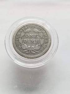 1842 US SEATED LIBERTY DIME