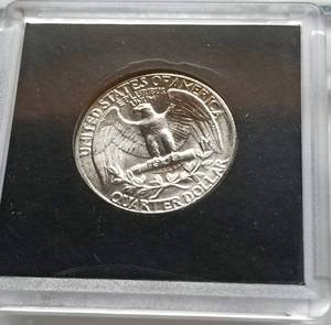 1963 WASHINGTON QUARTER BU-UNC