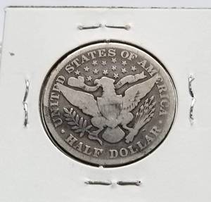 1896 BARBER HALF DOLLAR