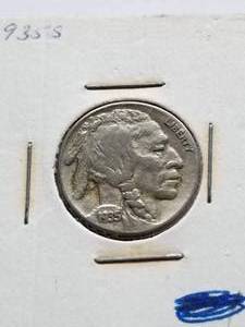 2 BUFFALO NICKELS 1916 1935-S
