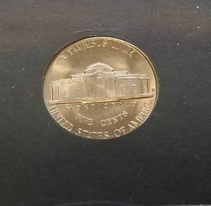1950-D JEFFERSON NICKEL BU-UNC