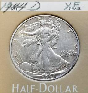 1944-D WALKING LIBERTY HALF DOLLAR