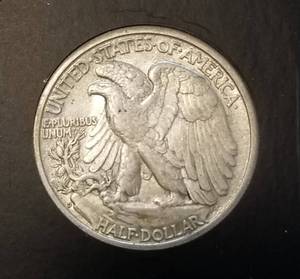 1945-D WALKING LIBERTY HALF DOLLAR