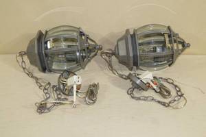 lot 41 image: Pair of Hanging Light Fixtures