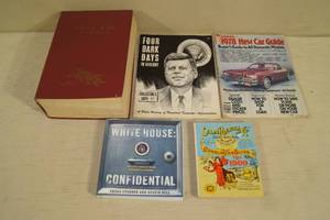 lot 72 image: Assorted Books - 1962-63 Whos Who in America, JFK Limited Collector Book