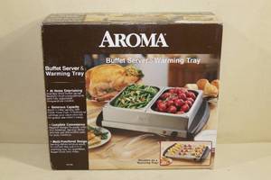 lot 91 image: Unused Aroma Buffet Server and Warming Tray
