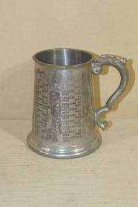 lot 87 image: Sheffield English Pewter with Englands Royalty