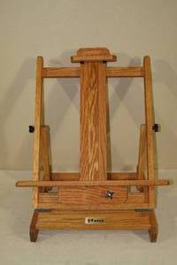 lot 102 image: Best Professional Quality Wood Easel