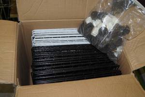 lot 178 image: Grid Shelving Unit