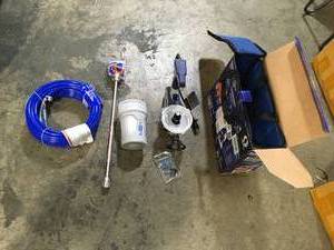 lot 19 image: Graco TrueCoat 360 DSP Airless Paint Sprayer  Graco Magnum 50 ft. x 14 in. Airless Hose (review pictures)