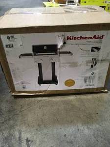 lot 23 image: KitchenAid 2-Burner Propane Gas Grill in Black (good condition) review pictures