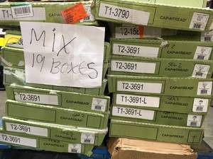 lot 28 image: Assorted pallet of Cap A Thread Cover Stairs (19 boxes) review pictures