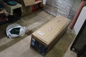 lot 414 image: Philips Douglas Fir Christmas Tree with LED Lights 7-12H (in original box)