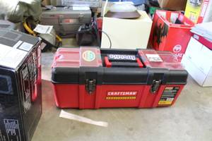 lot 476 image: Craftsman Professional Plastic Tool Box