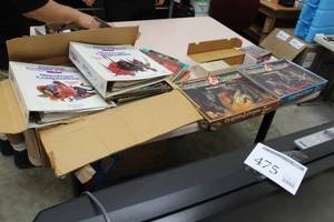 lot 524 image: Vintage Dungeons and Dragons Set  with Advanced Monstrous Compendium Vol One and Two, The Haunted Tower, Dungeon Masters Guide, Players Handbook, and more