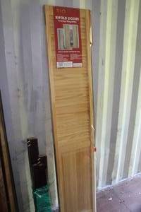 lot 310 image: The Rio Collection Unfinished Pine Bifold Doors