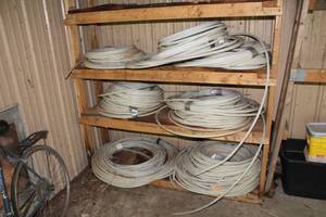 lot 313 image: Lot of (7 Rolls) Wirsbo hePEX Plus Plastic 12 Tubing 12D