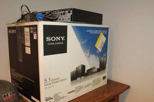 lot 334 image: Sony 5.1 Channel Home Theatre System (in original box)