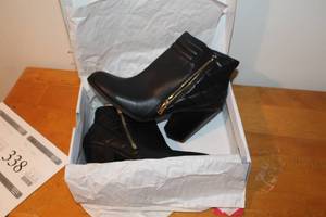 lot 339 image: Aldo Crean Womens Heel Boots Black 11 (in original box)