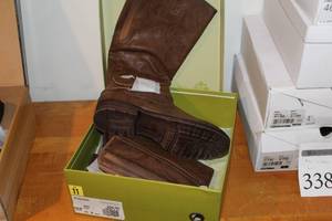 lot 344 image: Patrizia Anderson Camel Womens Strap Boots Brown 11M (in original box)