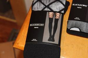 lot 349 image: Lot of (Approximately 9) Womens Fashion Tights (in original packaging)