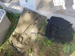lot 440 image: Military Ruck Sack, Black Ruck Pack