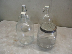 Antique Glass Jugs