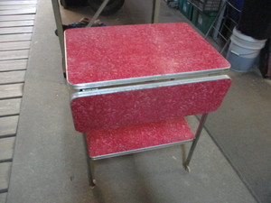 Vintage Enamel Table