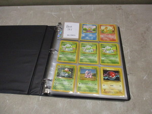 Binder of 1999-2000 Pokemon Cards