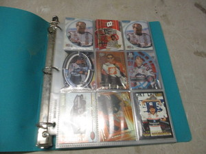 Binder of Nascar Cards