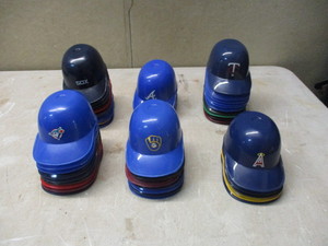 Lot of 40 Mini Baseball Helmets