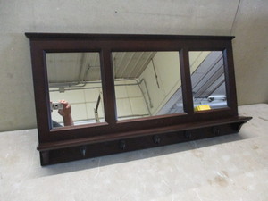 Shelf Mirror Coat rack