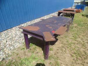 Steel Fabrication Station Table