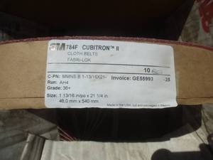 3M Cubitron Sanding Belts