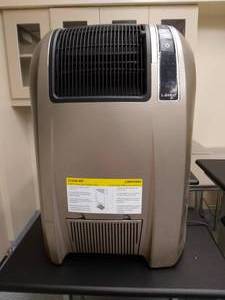 lot 10A image: MSRP $120 Lasko Digital Cyclonic Ceramic Movable Air Heater -&nbspSpace-saving design can be placed at the wall - Great Working Condition
