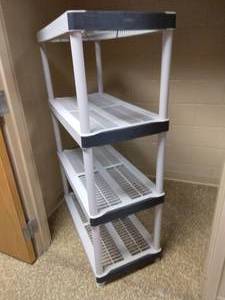 lot 35 image: 4 Shelf Storage Rack