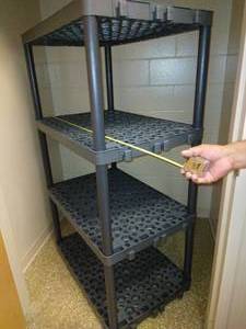 lot 36 image: 4 Shelf Storage Rack